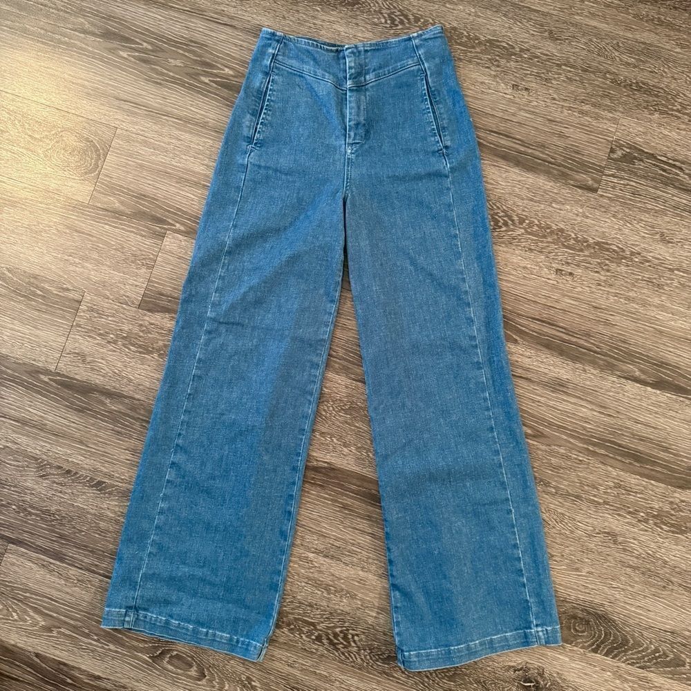 Pilcro Wide Leg Jeans